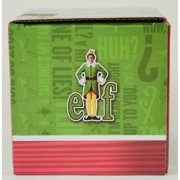 Elf Cotton-Headed Ninny Muggins Snowglobe Spinner Coffee Mug Cup 12 oz Buddy Elf - Picture 7 of 8